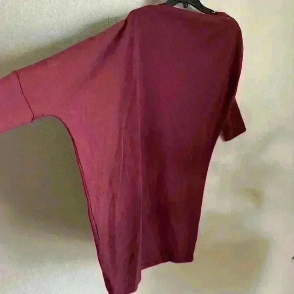 Free People Beach Free-est Modern Exaggerated Neckline Twist Draped Dress XS - Picture 6 of 10